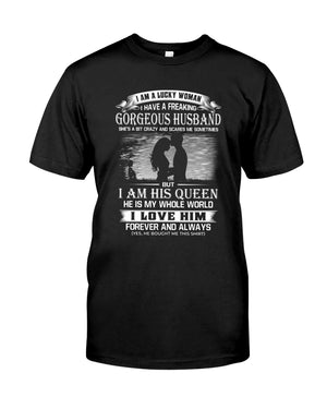 I Am A Lucky Man - Best Gift For Wife Classic T-Shirt