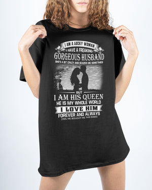 I Am A Lucky Man - Best Gift For Wife Classic T-Shirt