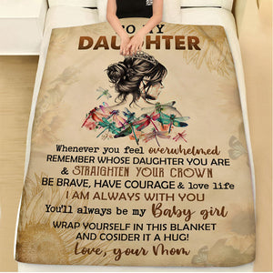 To my Daughter Fleece Blanket