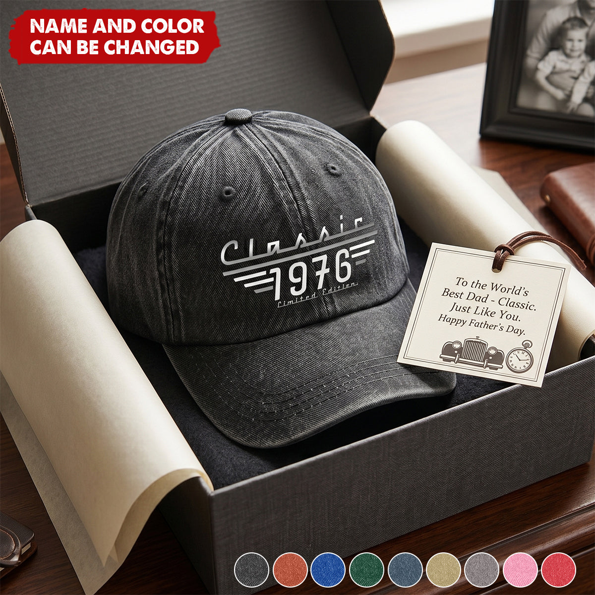 Classic Limited Edition - Personalized Cap, Gift For Him, Dad, Husband, Grandpa