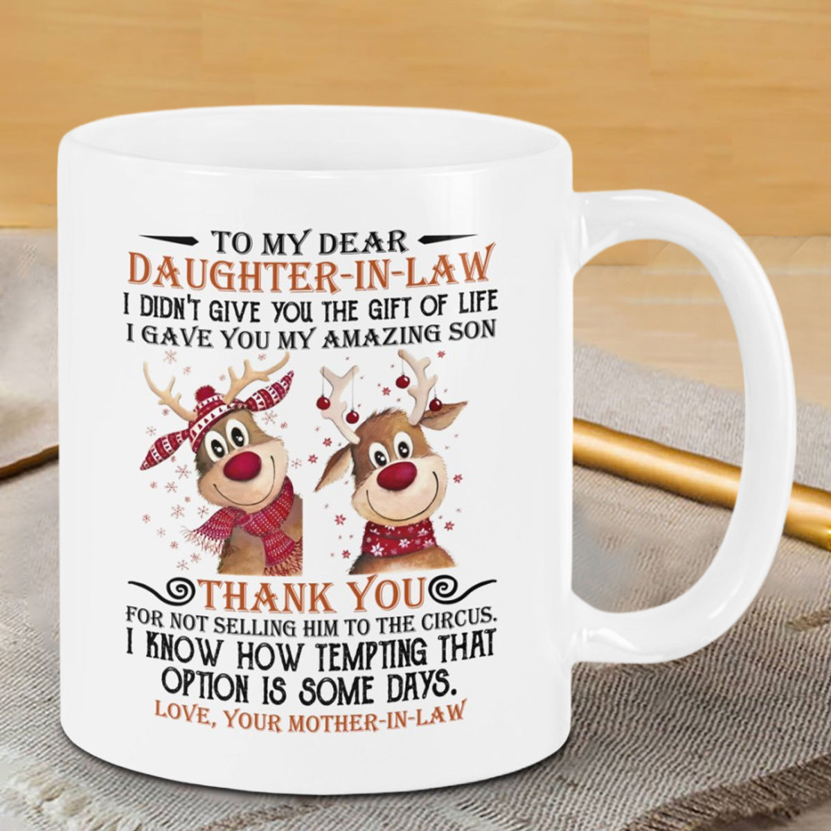 I Gave You My Amazing Son - Best Gift For Daughter-In-Law Mugs