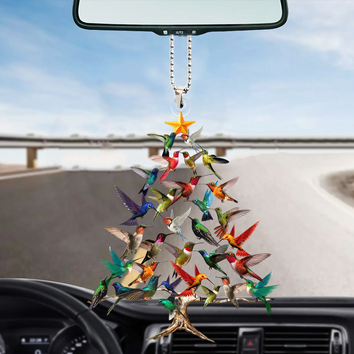 Hummingbird Car Ornament - Perfect Gift For Hummingbird Lovers