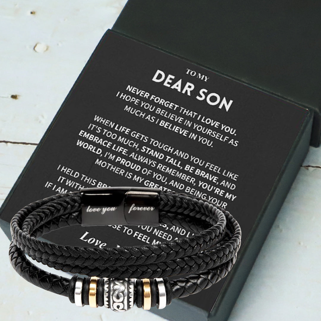 Bracelet Son Gift- Believe In Yourself