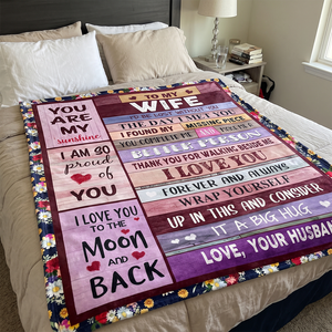 To My Wife Blanket, I‘D Be Lost Without You
