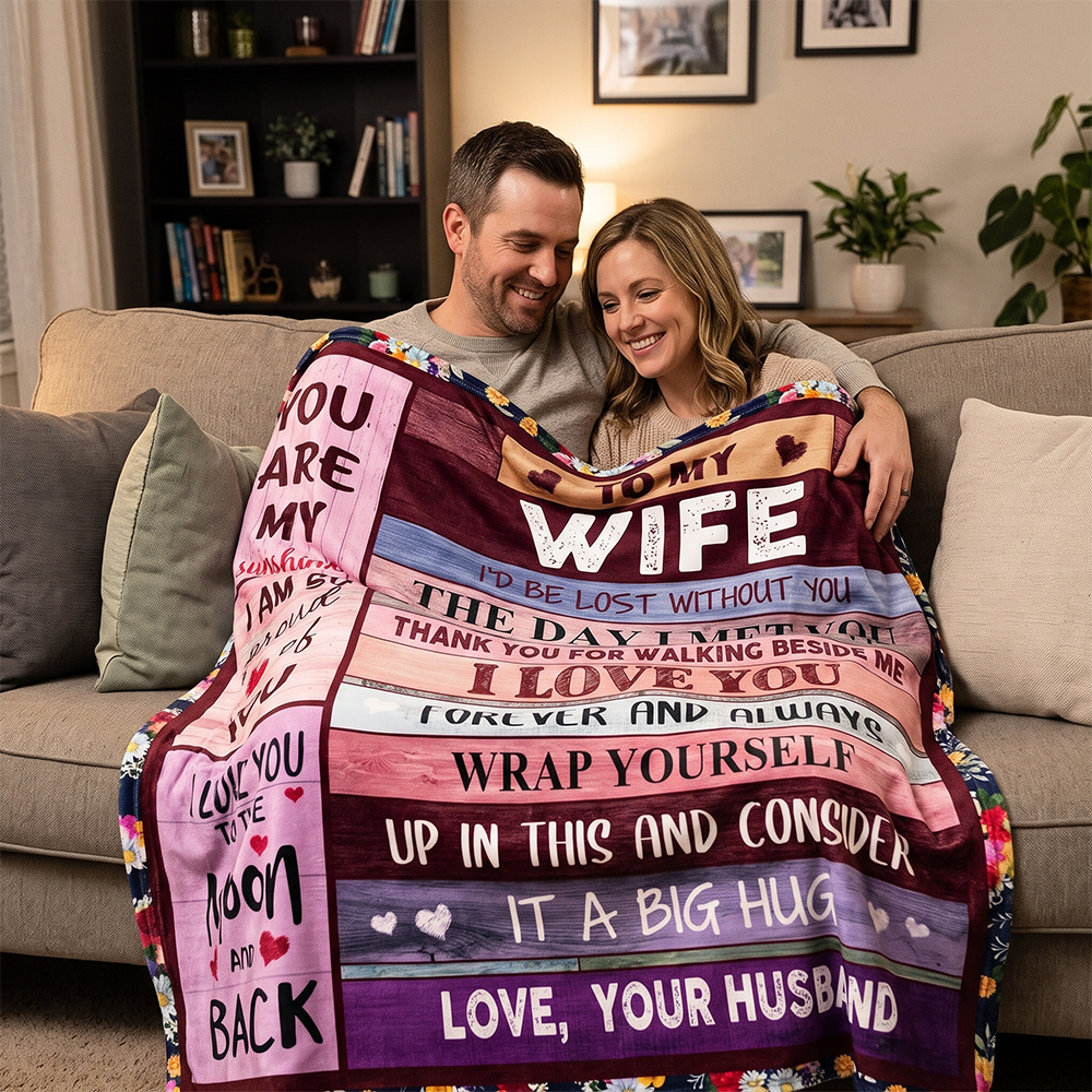 To My Wife Blanket, I‘D Be Lost Without You