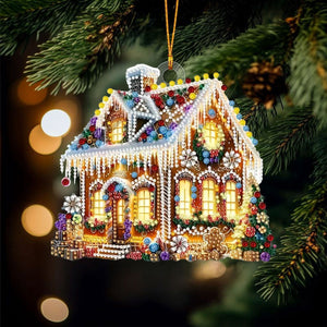 Christmas House Ornament, Perfect Gift For Christmas