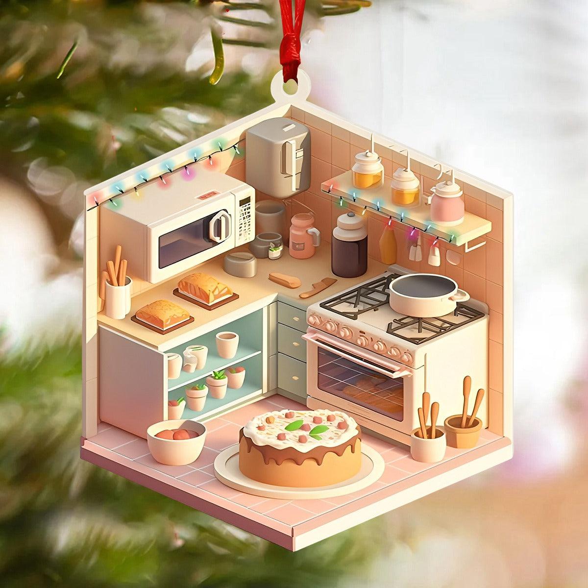 Baking Room Ornament - Gifts For Baker- Christmas Gift
