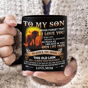 To my Son Love, mom Mugs