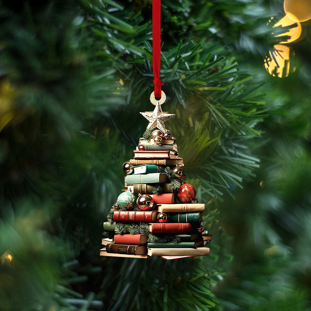 Christmas Ornaments 3D Book Christmas Tree Ornaments, 2024
