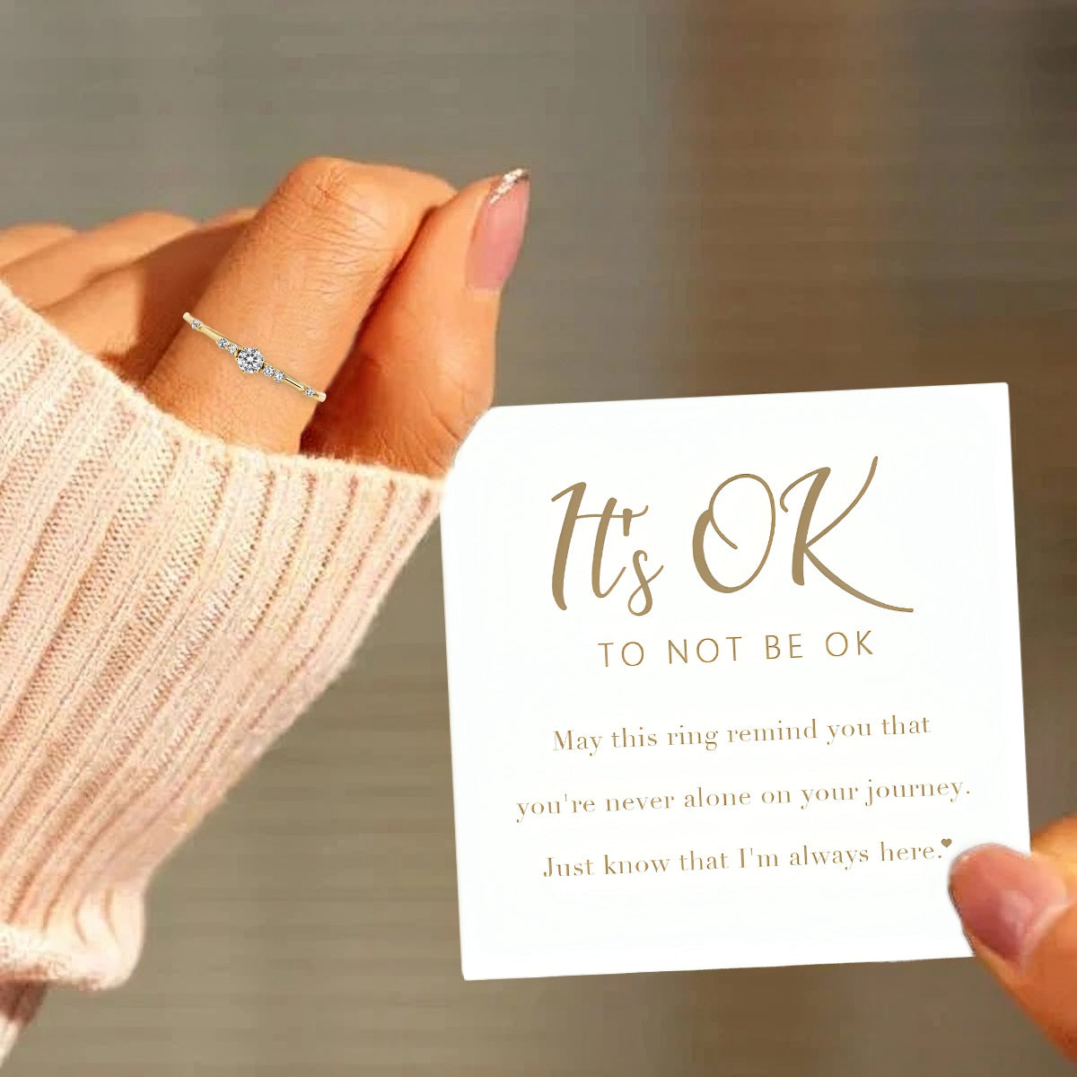 I'm Always Here Ring