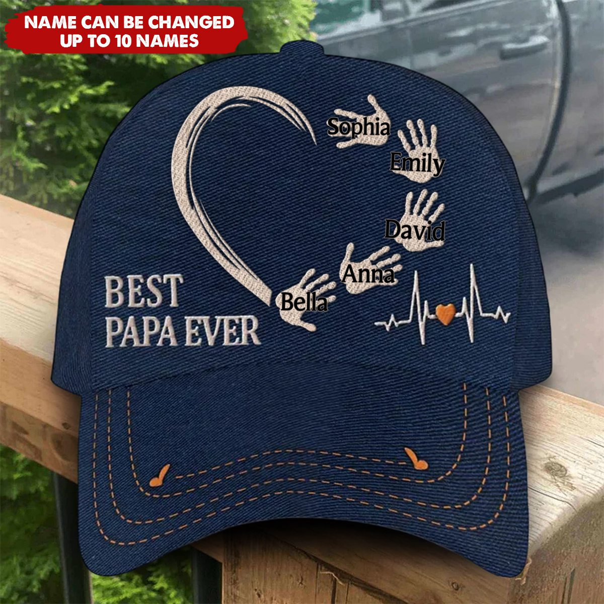 Personalized Where Love Never Ends - Family Custom Hat, All Over Print Classic Cap - Gift For Family Members