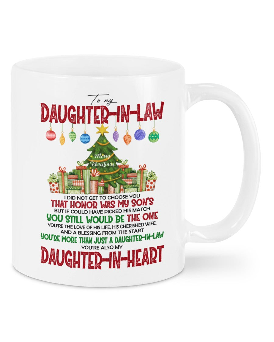 You're Also My Daughter-in-heart - Best Gift For Daughter-In-Law Mugs