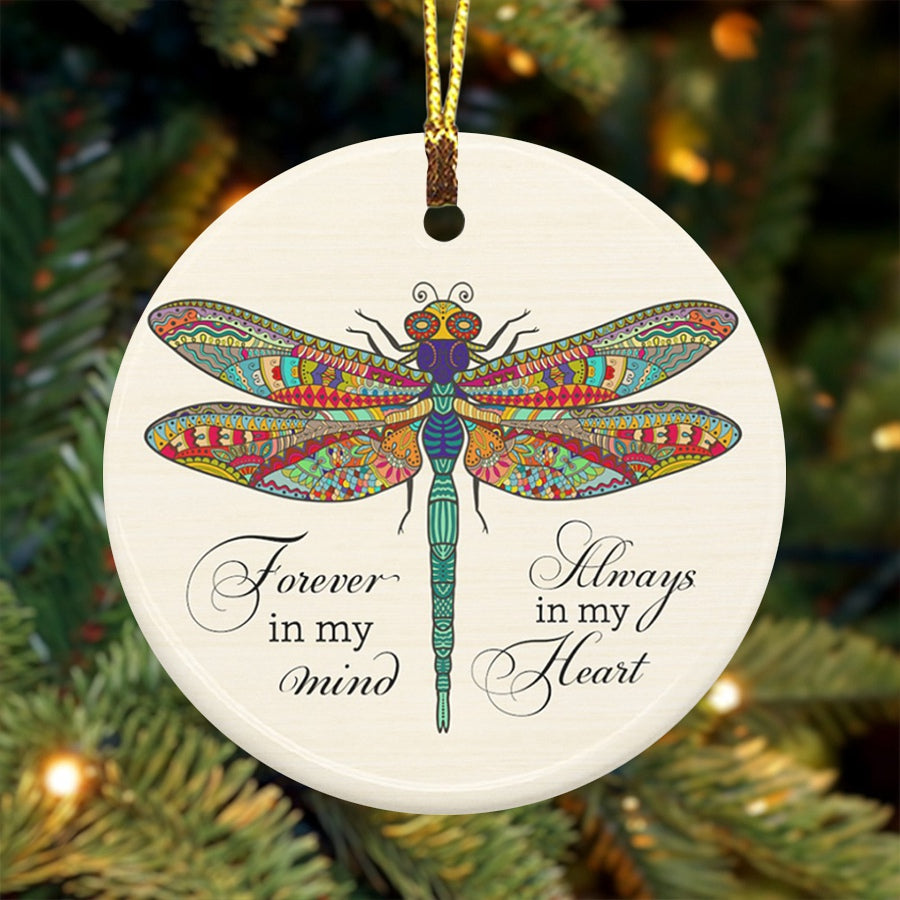 Always In My Heart Circle Ornament