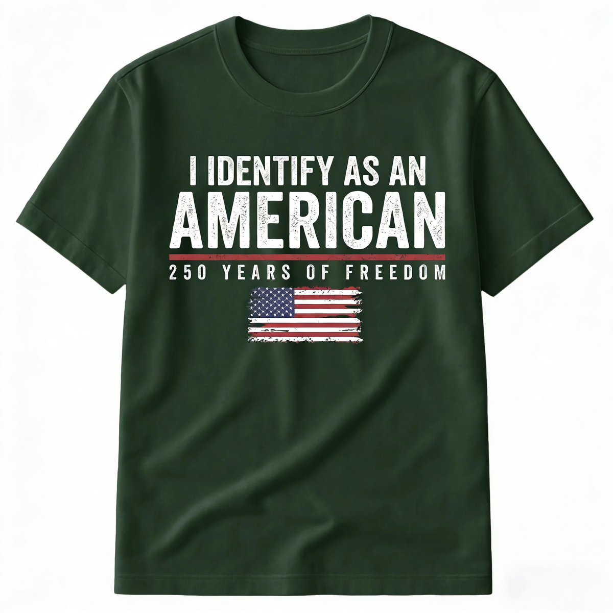 I Identify As An American 250 Years Of Freedom - Shirt