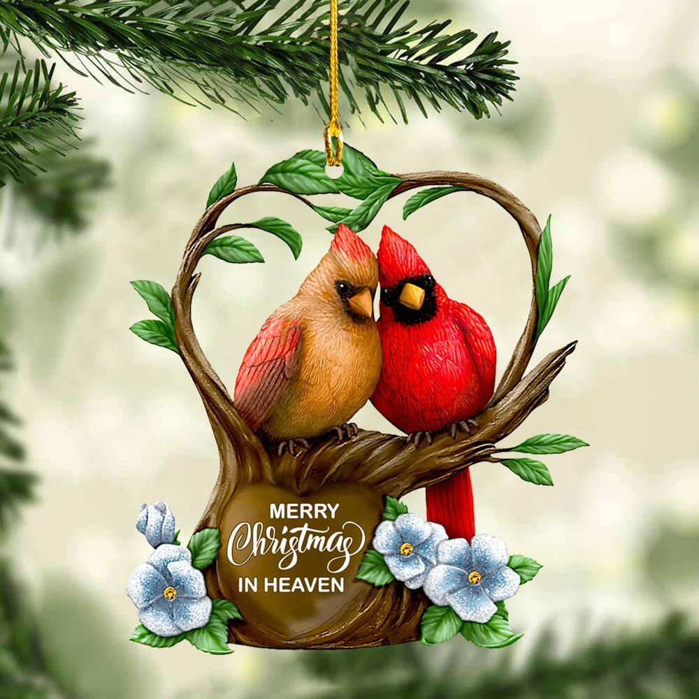 Memorial Ornament - Merry Christmas In Heaven