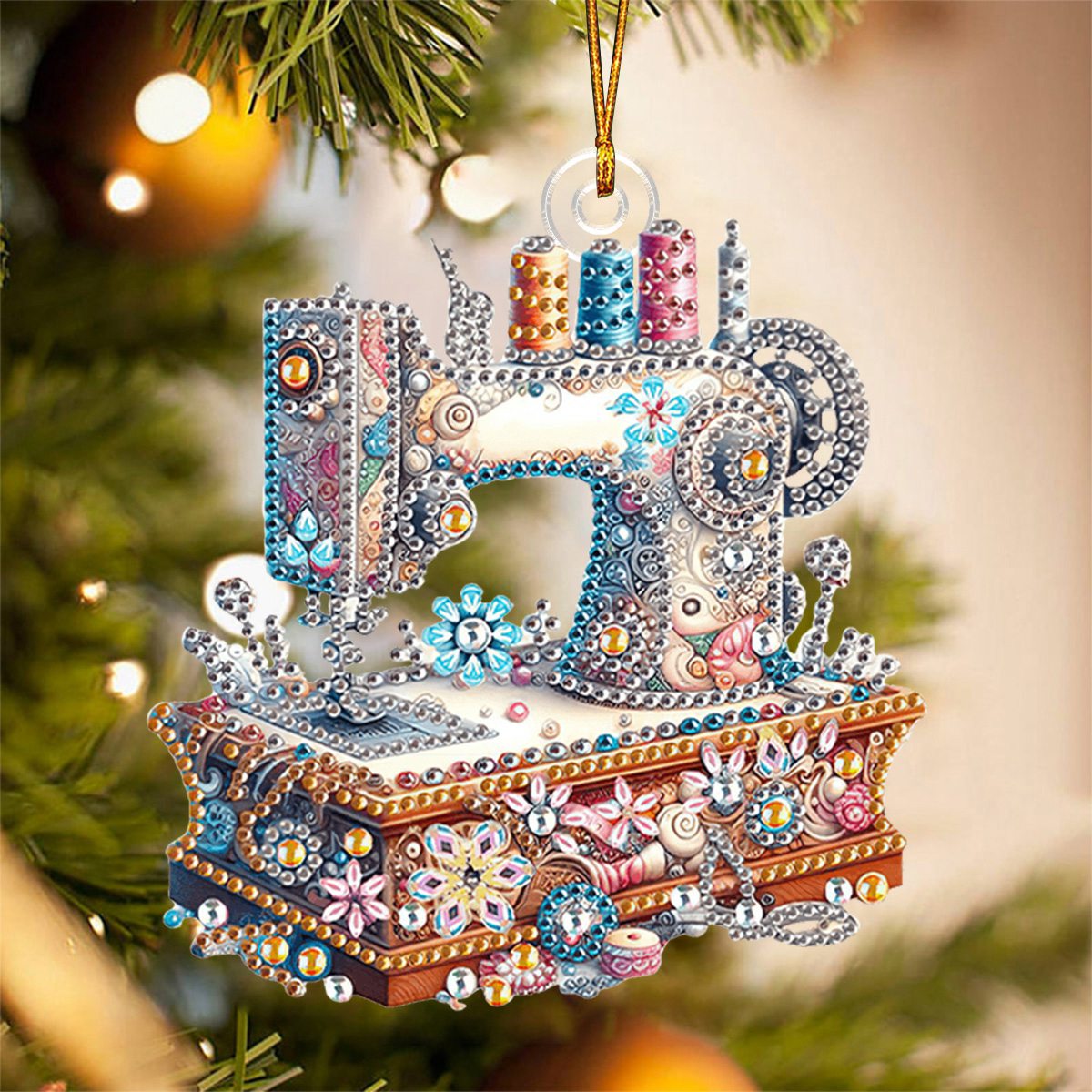 Gifts For Sewing Lover Christmas Ornament