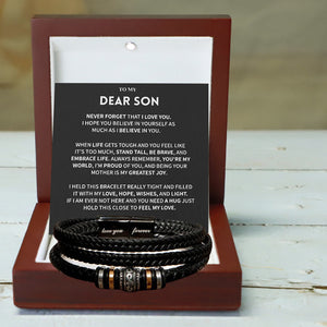 Bracelet Son Gift- Believe In Yourself