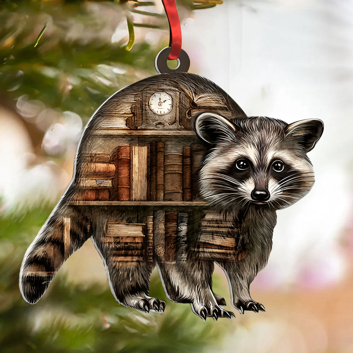 Civet Book Ornament - Gift For Book Lovers- Christmas Gift