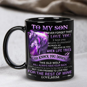 To my Son - Mom Mugs