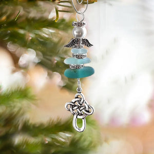 Sea Glass Christmas Tree Ornament