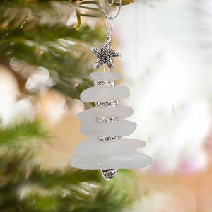 Sea Glass Christmas Tree Ornament