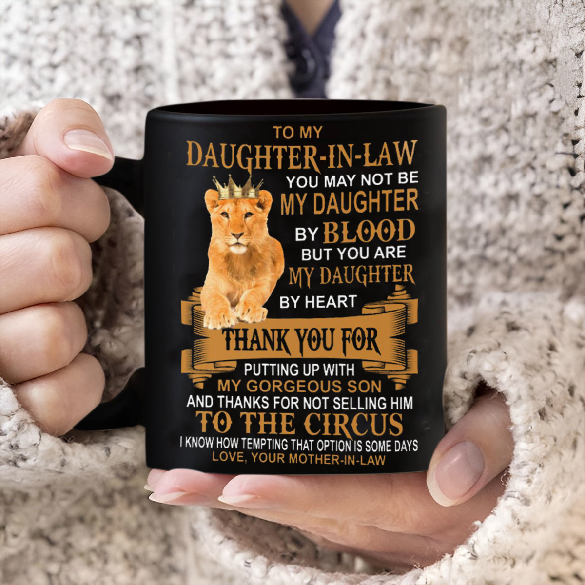 I Know How Tempting That Option Is Some Days - Best Gift For Daughter-In-Law Mugs