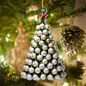 Baseball Christmas Ornament, Baseball Team Gift