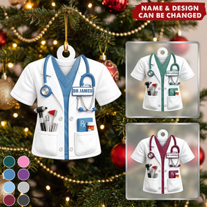 Doctor And Tools – Personalized Acrylic Custom Shape Ornament