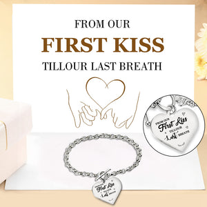 From Our First Kiss Tillour Last Breath - Couple Bracelet - Perfect Gift For Your Lover