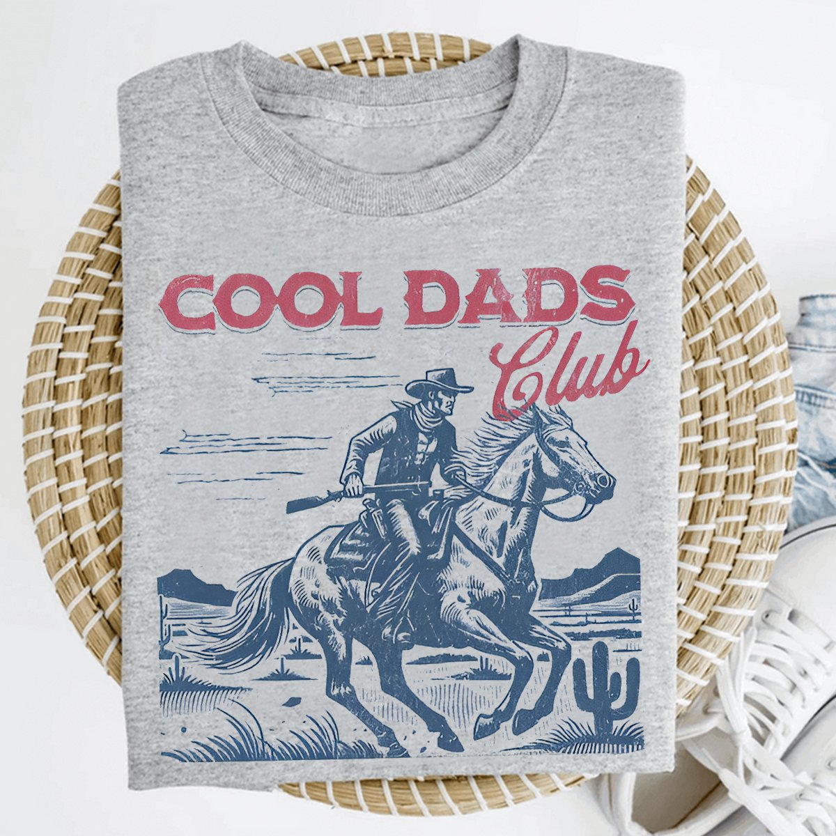 Cool Dads Club Shirt, Cowboy T-Shirt - Funny Husband Shirt, Gift for Him, Father's Day Gift