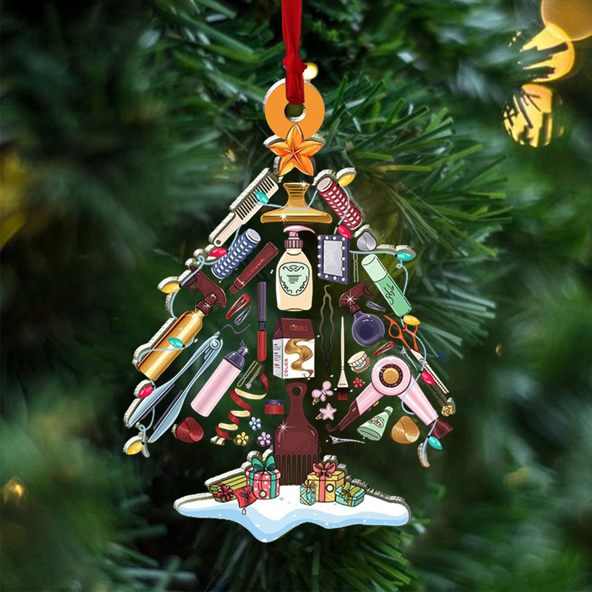 Hairdresser Ornament, Hairstylist Ornament, Hair Stylist Gift