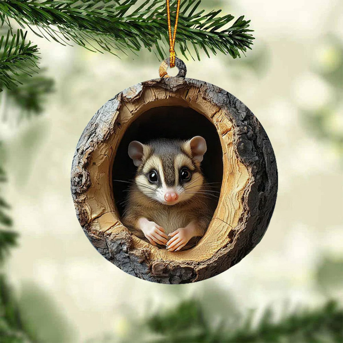 Forest Animal For Christmas Ornament
