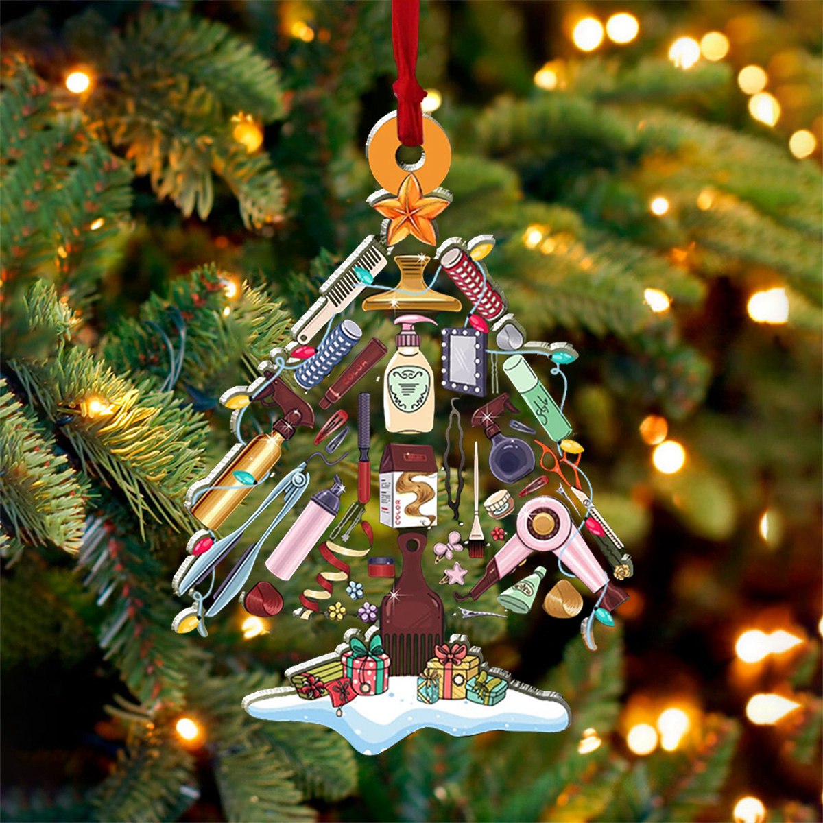 Hairdresser Ornament, Hairstylist Ornament, Hair Stylist Gift