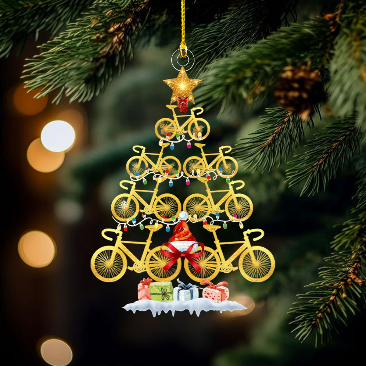 Bike Christmas Ornament - Perfect Gift For Bike Lovers