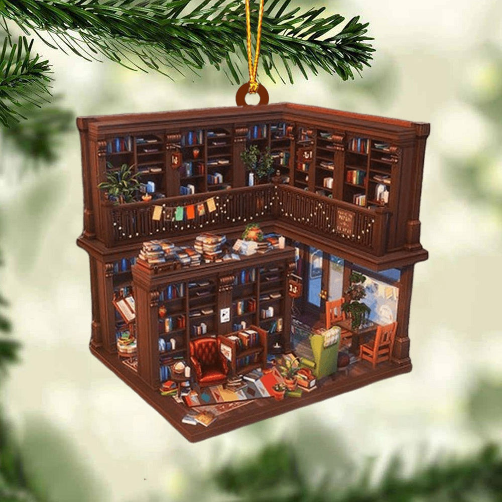 Book Store Ornament - Perfect Gift For Book Lovers