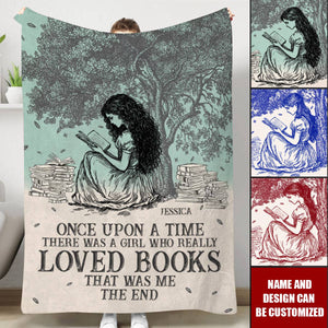 Once Upon A Time Chinoiserie Toile De Jouy - Personalized Blanket