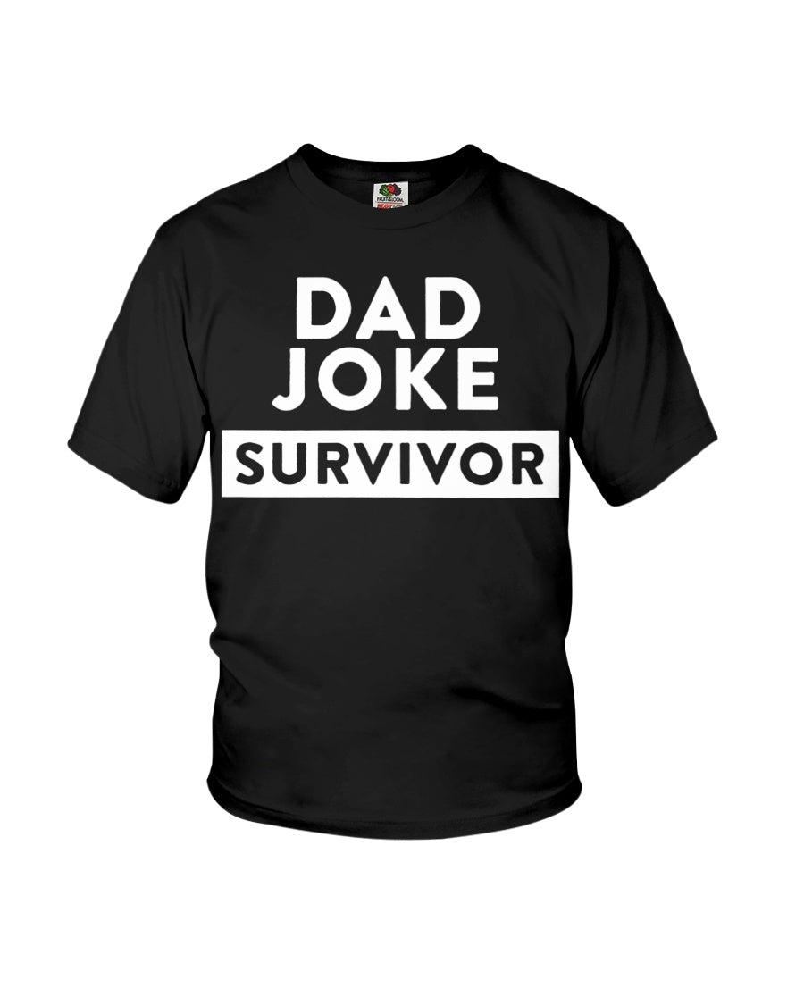 Dad Joke Survivor - Perfect Matching Shirts Dad and Son - Father's Day Gift Youth T-Shirt
