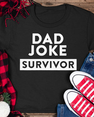 Dad Joke Survivor - Perfect Matching Shirts Dad and Son - Father's Day Gift Youth T-Shirt