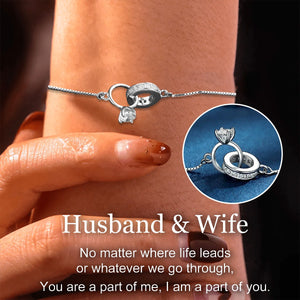 FOR LOVE - INTERLOCKING DIAMOND BRACELET