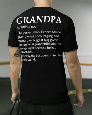 Grandpa Noun Language Definition - Special Gift For Grandpa Classic T-Shirt