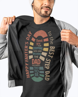 Happy Father's Day - Best Gift For Stepdad Classic T-Shirt