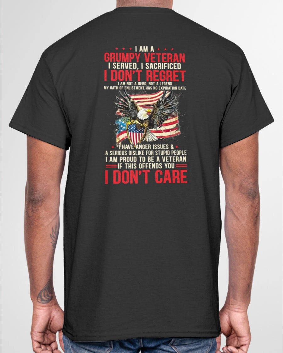 I Am A Grumpy Veteran - Perfect Gift For Grandpa Classic T-Shirt