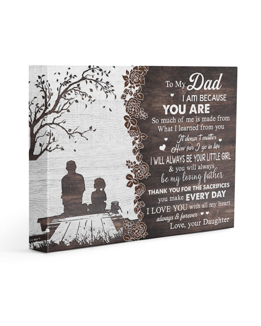 I Love You With All My Heart - Best Gift For Dad Poster