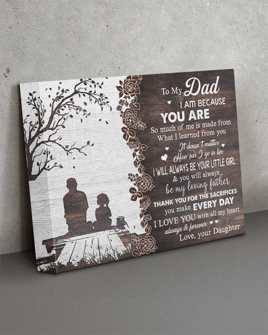 I Love You With All My Heart - Best Gift For Dad Poster