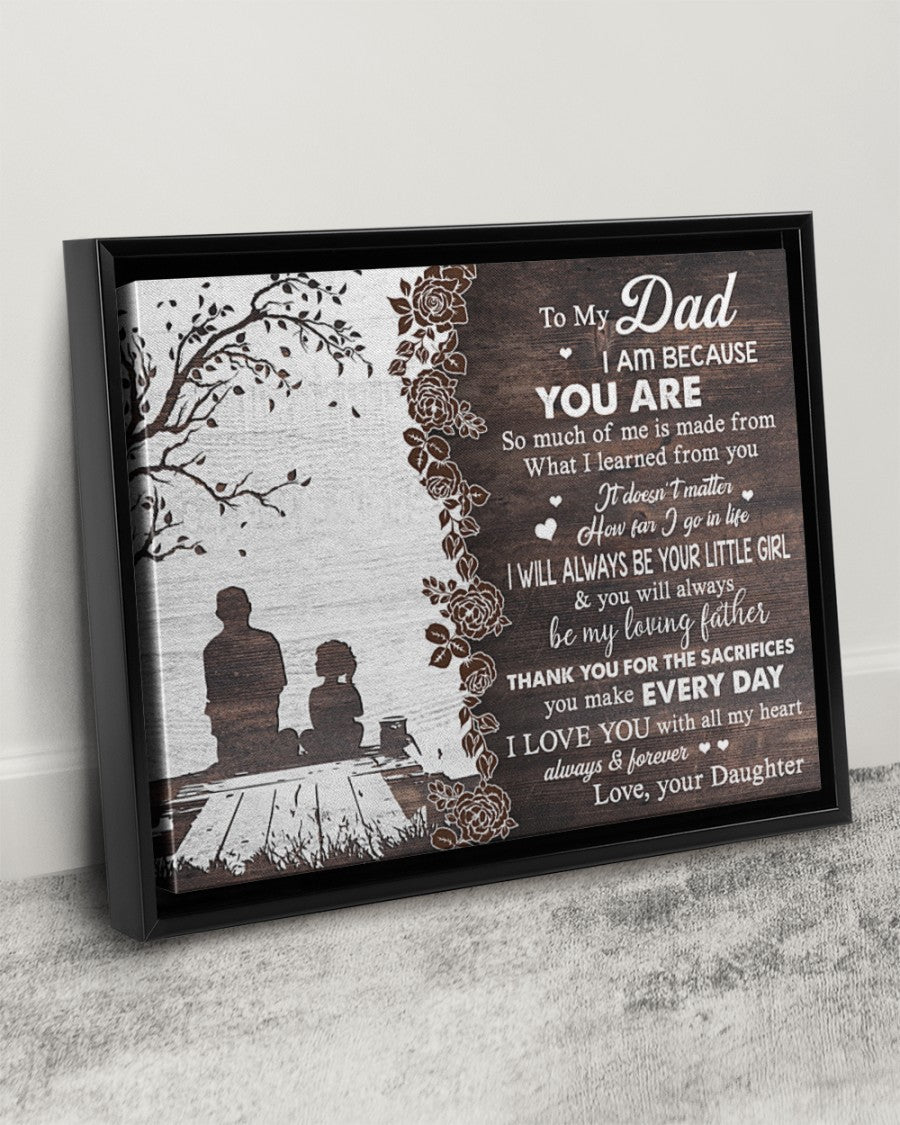 I Love You With All My Heart - Best Gift For Dad Poster