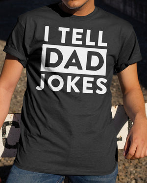 I Tell Dad Jokes - Perfect Matching Shirts Dad and Son Classic T-Shirt