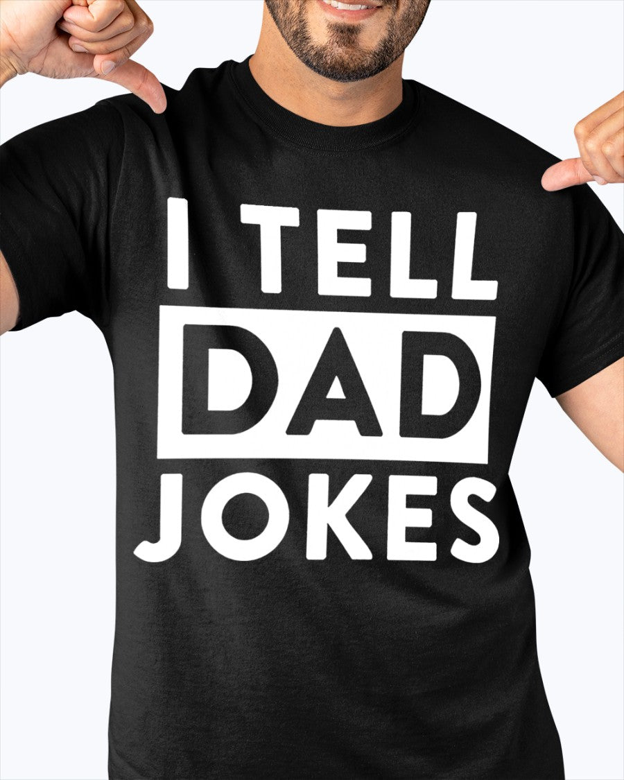 I Tell Dad Jokes - Perfect Matching Shirts Dad and Son Classic T-Shirt