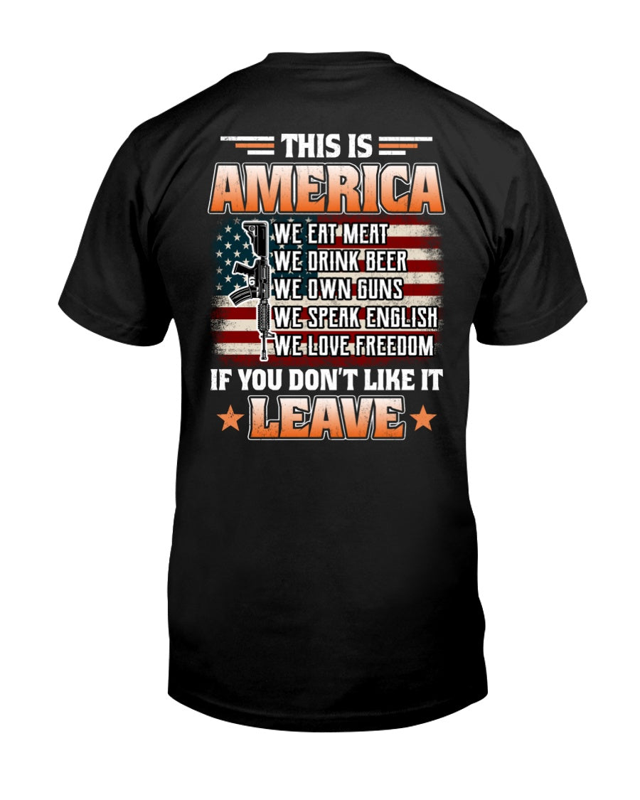 If You Don't Like It Leave - Perfect Gift For Grandpa Classic T-Shirt
