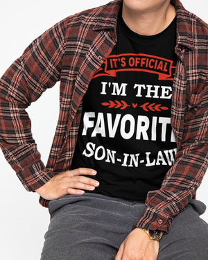 It's Official I'm The Favorite Son-In-Law - Lovely Gift For Son-In-Law Classic T-Shirt