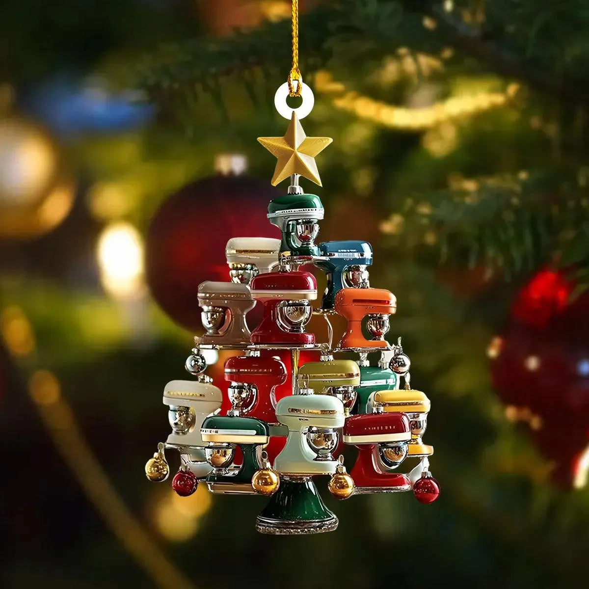 Bakery Machine Christmas Ornament - Gift for Baking Lover